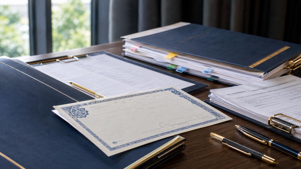 مدارک و سفته ضمانت حسن انجام کار