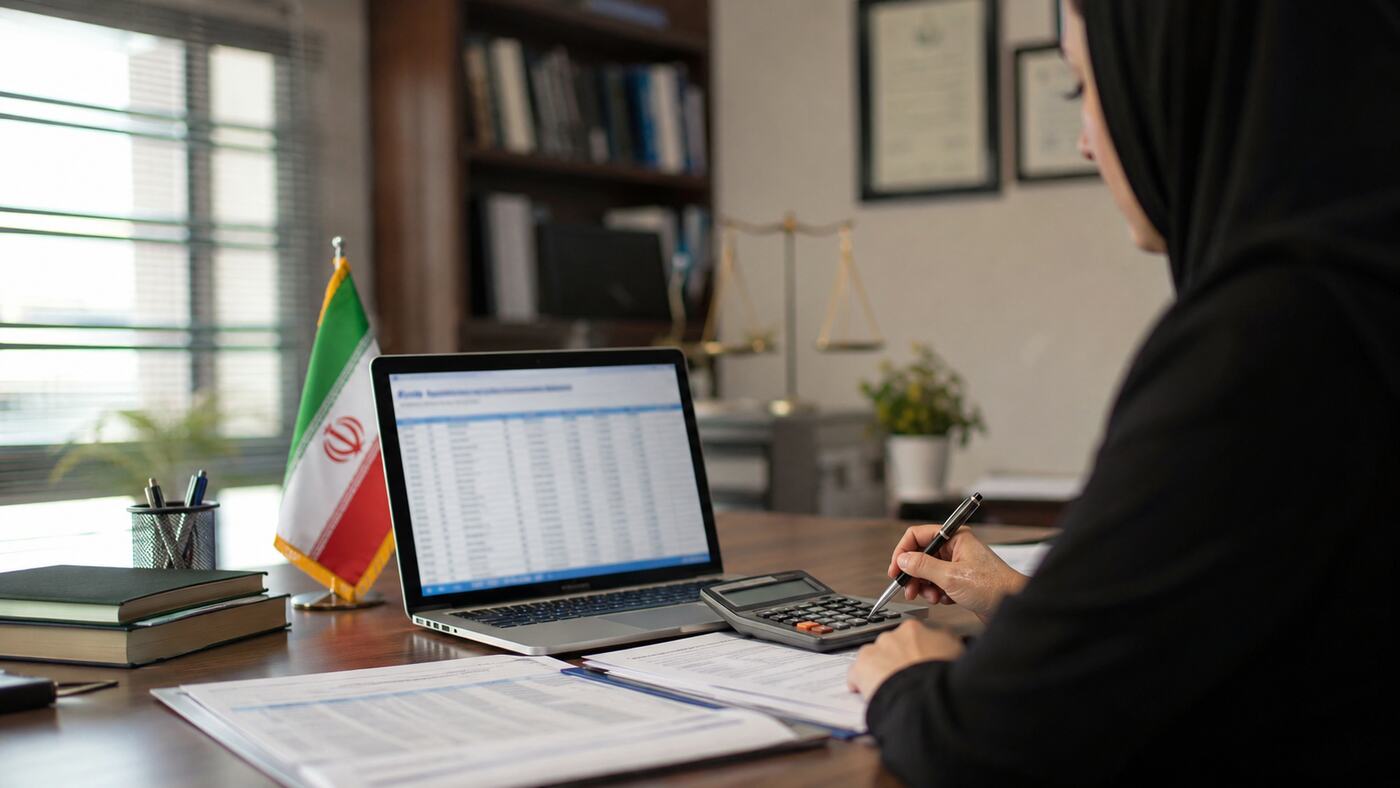 محاسبه میزان قانونی کسر از حقوق کارمند
